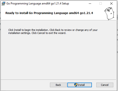 Instalasi golang 4